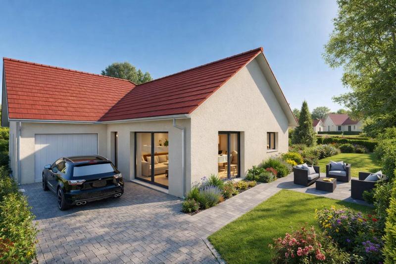 Maison - 90 m² - 4 pièces