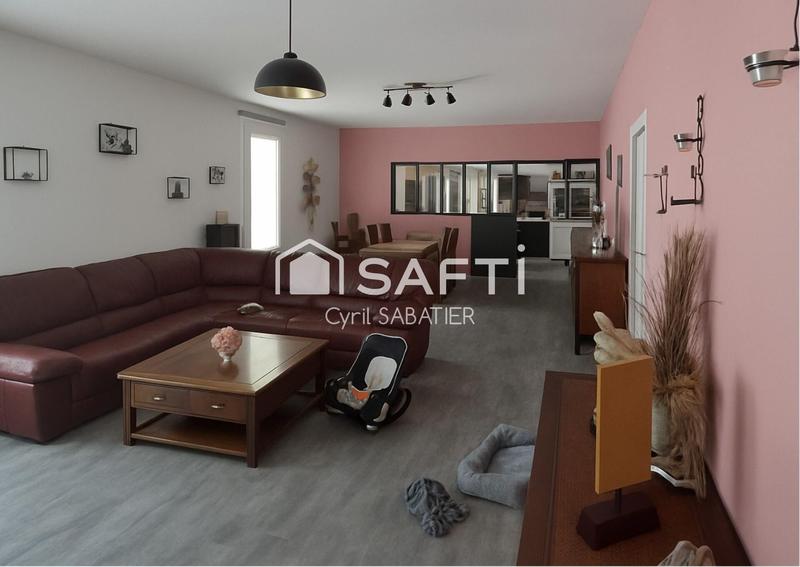 Maison - 185 m² - 7 pièces