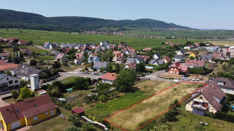 Terrain constructible - 1 145 m²