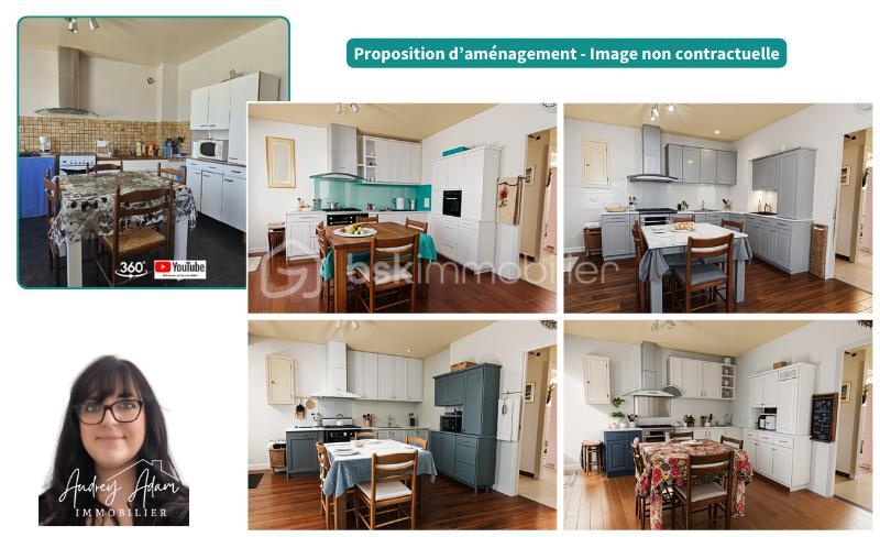 Maison ancienne - 85 m² - 6 pièces