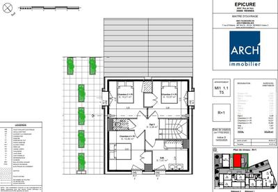 Maison contemporaine - 123 m² - 6 pièces