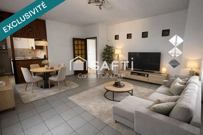 Appartement - 58 m² - 3 pièces