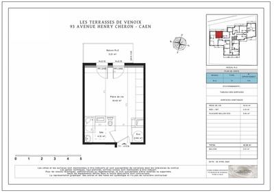 Appartement - 25 m² - 1 pièce