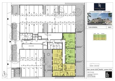 Appartement - 59 m² - 3 pièces