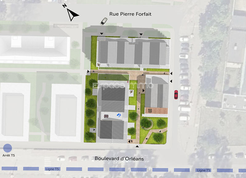 Appartement - 98 m² - 1 pièce