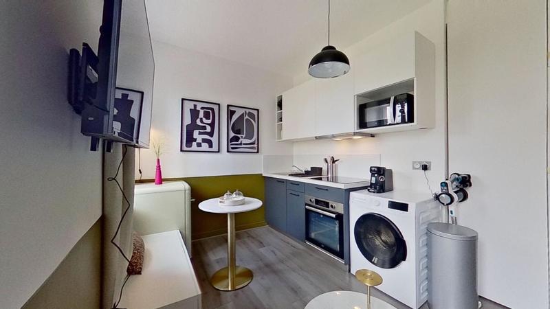 Studio - 16 m² - 2 pièces