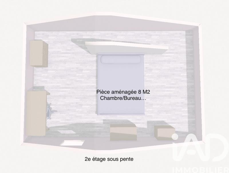 Maison - 68 m² - 3 pièces