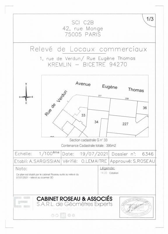 Local commercial - 59 m² - 2 pièces