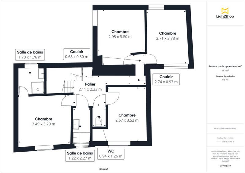 Maison - 165 m² - 7 pièces