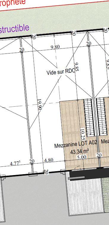 Local commercial - 238 m² - 1 pièce