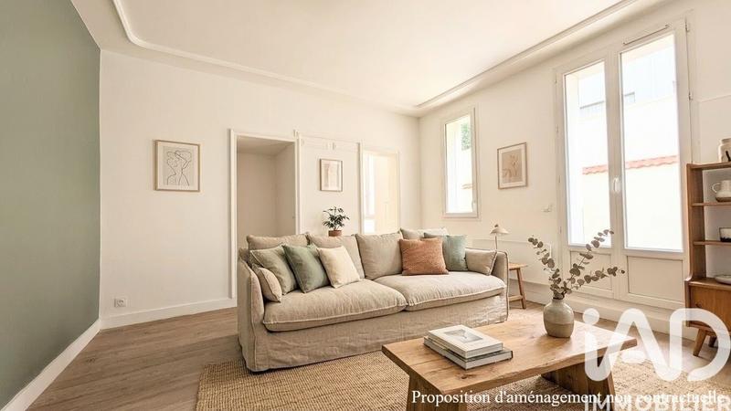 Appartement - 44 m² - 2 pièces