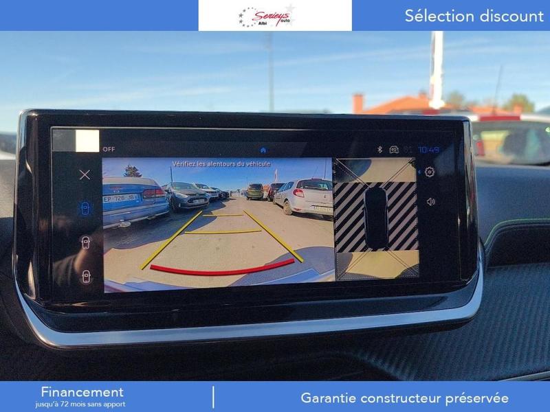 Peugeot 2008 Gt Hybrid 145 Dcs6 Toit Pano Navi+Vision 360+Ja18 Noire