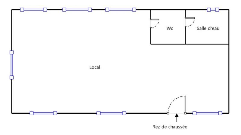 Local d'activités - 45 m²