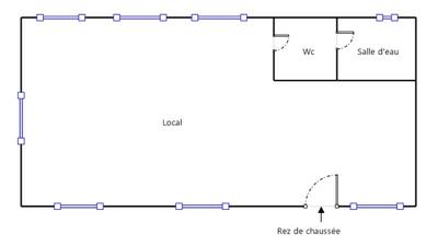 Local d'activités - 45 m²