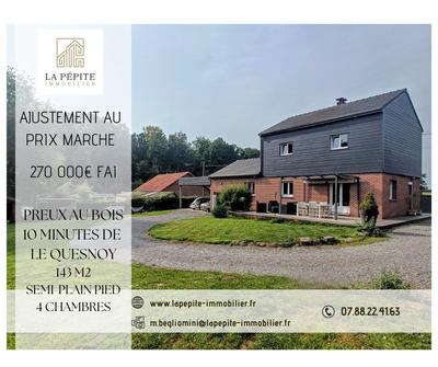 Maison - 143 m² - 5 pièces