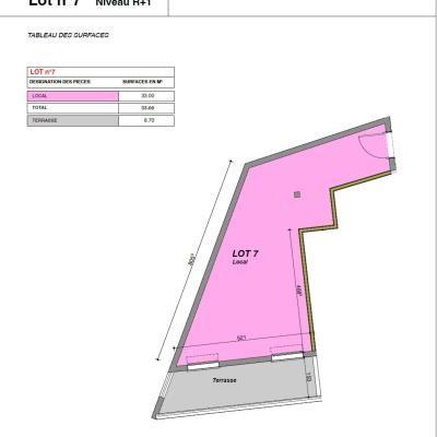 Local commercial - 33 m²