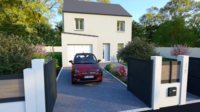 Maison - 90 m² - 5 pièces