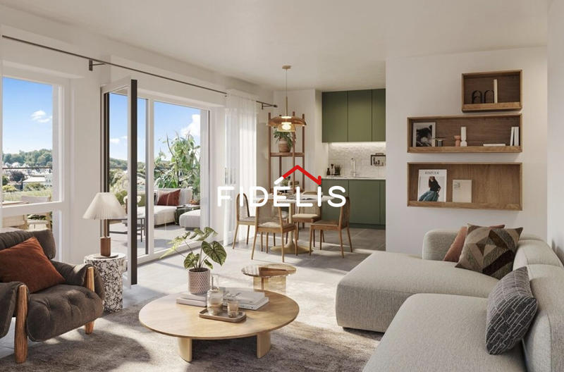 Appartement - 64 m² - 3 pièces