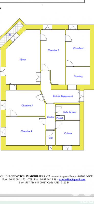 Appartement - 102 m² - 5 pièces