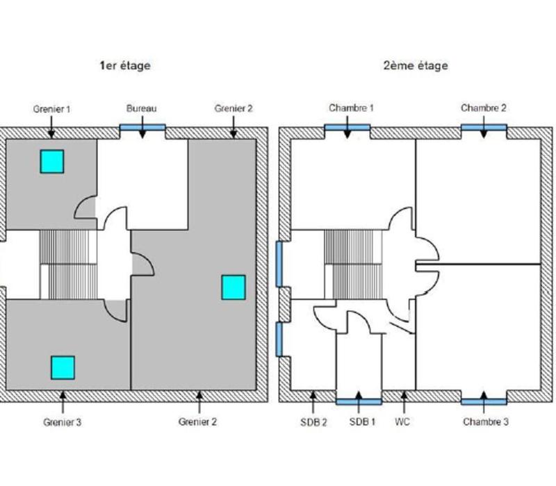 Maison - 155 m² - 6 pièces
