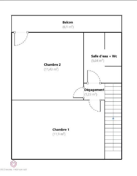 Maison - 93 m² - 6 pièces