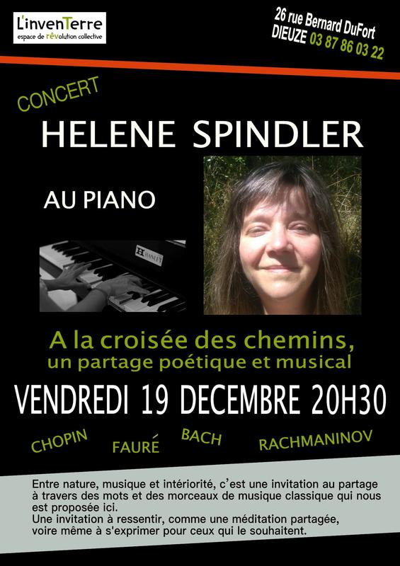 Concert - Hélène Spindler au piano