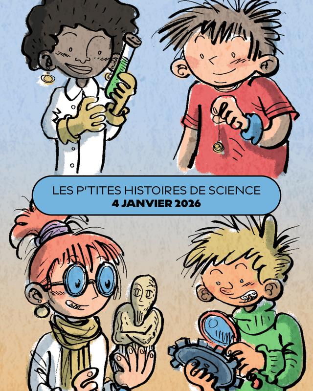 Visite commentée - les p'tites histoires de science
