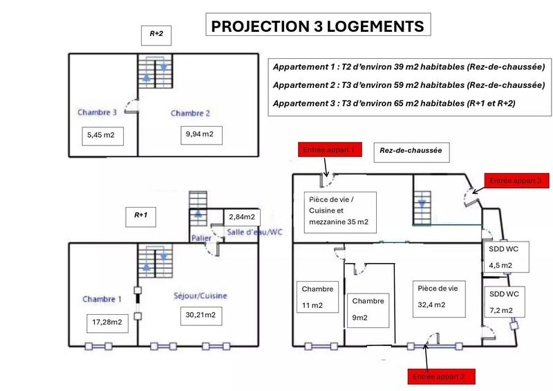 Maison - 172 m² - 8 pièces