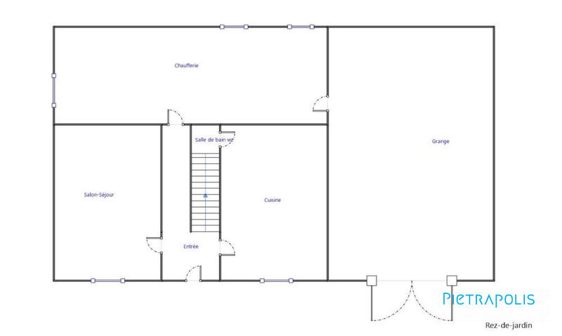 Maison ancienne - 95 m² - 4 pièces