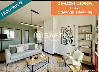 Appartement - 85 m² - 5 pièces