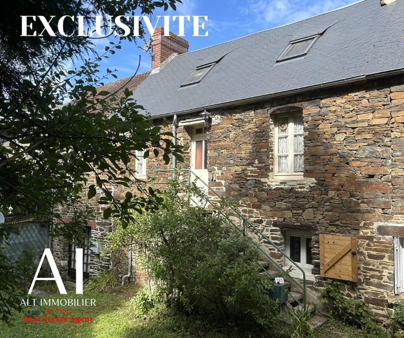 Maison ancienne - 56 m² - 3 pièces