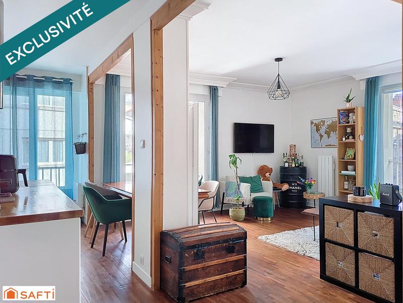 Appartement - 74 m² - 3 pièces