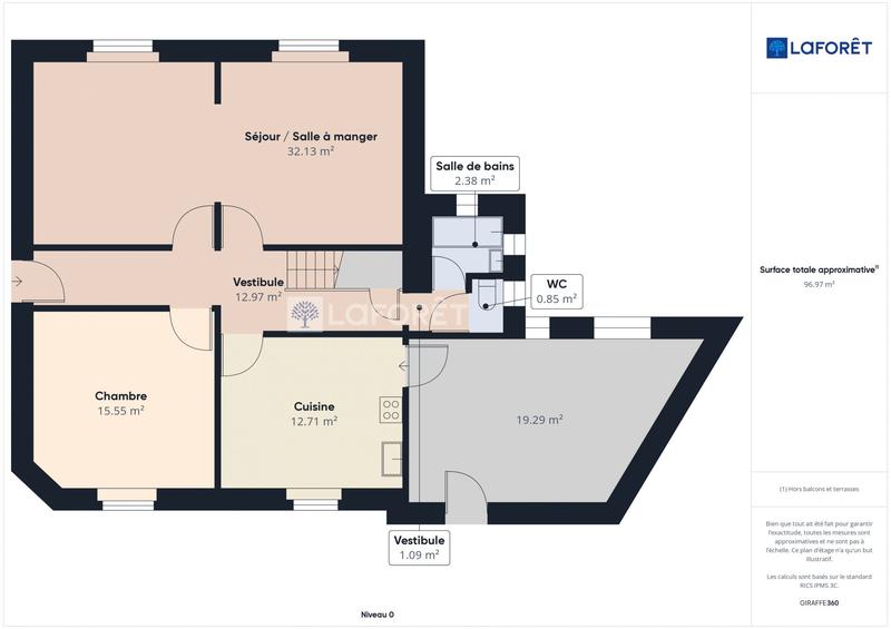 Maison - 110 m² - 4 pièces