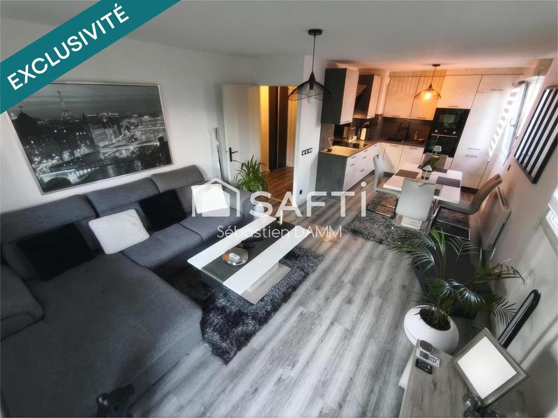 Appartement - 58 m² - 3 pièces