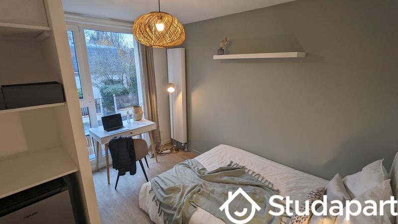 Chambre - 18 m² - 1 pièce