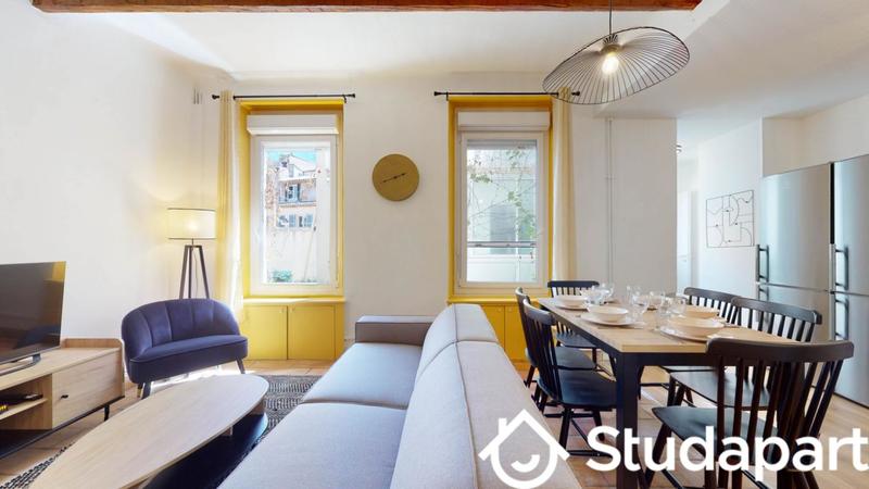 Chambre - 9 m² - 1 pièce