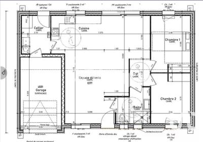 Maison - 81 m² - 3 pièces