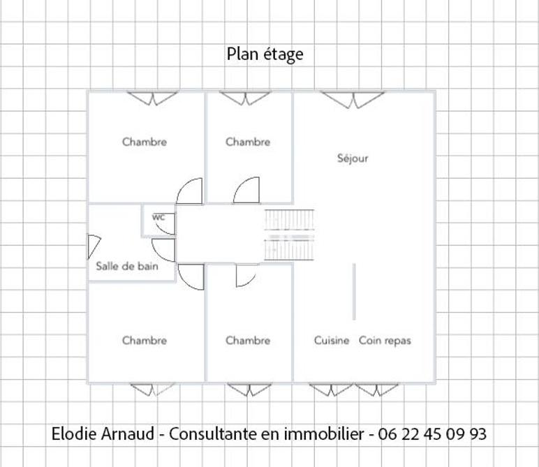 Maison - 100 m² - 5 pièces