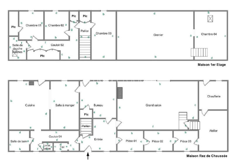 Maison - 251 m² - 7 pièces