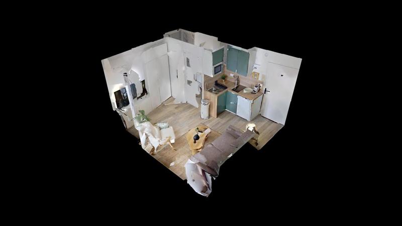 Studio - 16 m² - 2 pièces