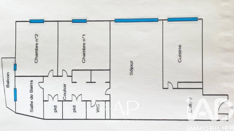 Appartement - 71 m² - 3 pièces