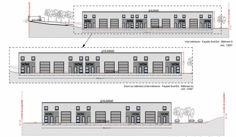 Local d'activité / Entrepôt - 1 167 m²