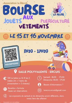 Bourse aux jouets - puériculture