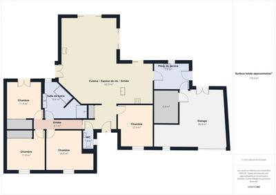 Maison - 143 m² - 6 pièces