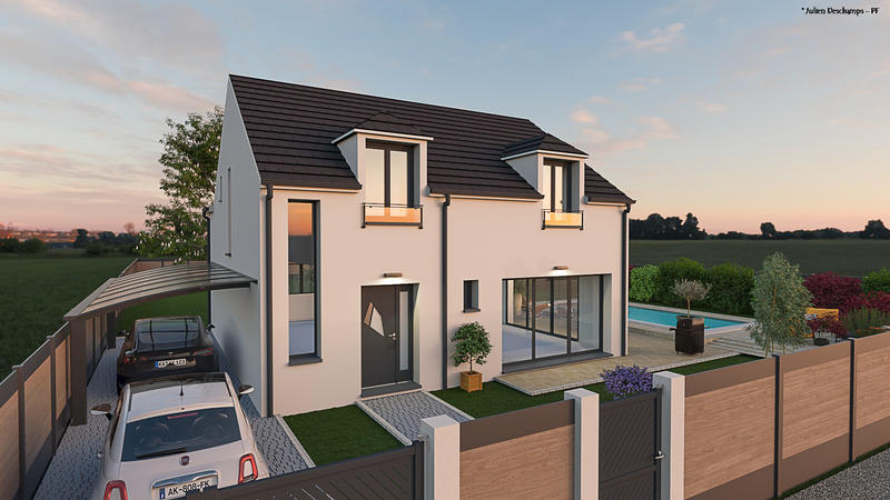 Maison - 140 m² - 6 pièces