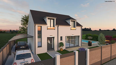 Maison - 140 m² - 6 pièces