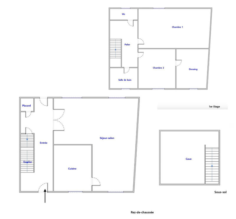 Maison - 94 m² - 4 pièces