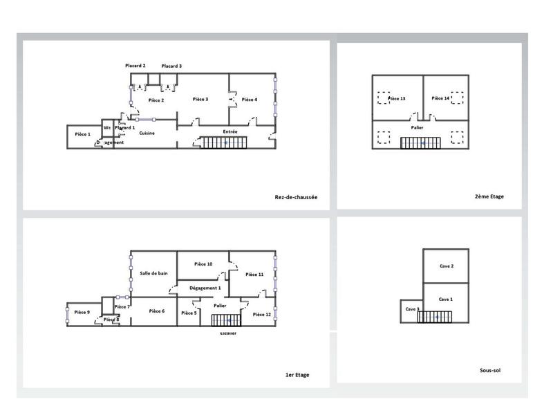 Maison - 160 m² - 10 pièces