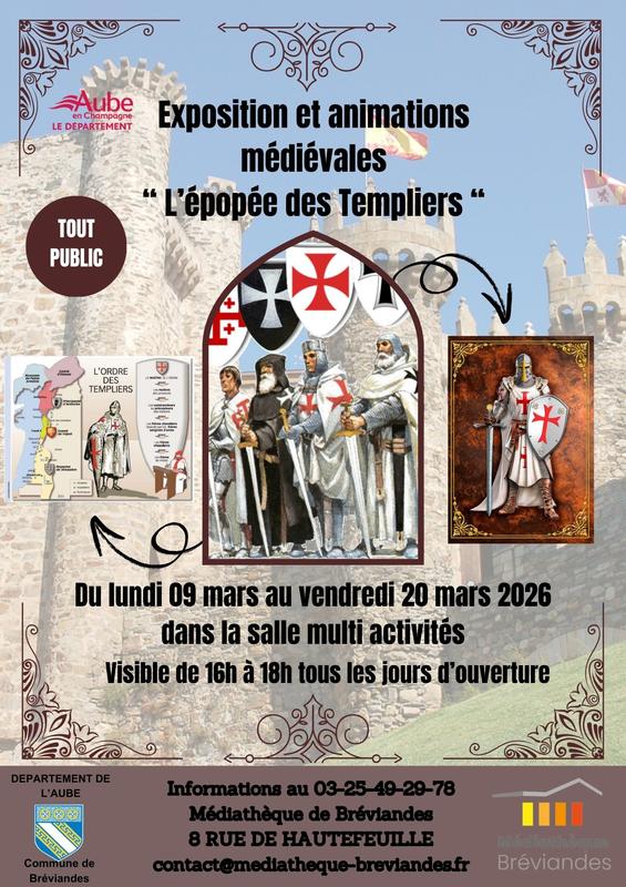 Exposition "L'épopée des Templiers"