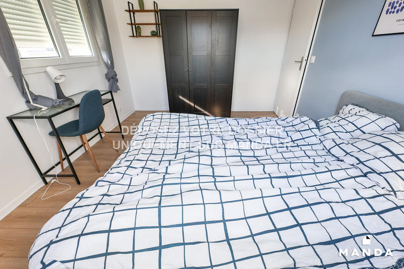 Chambre - 10 m² - 5 pièces